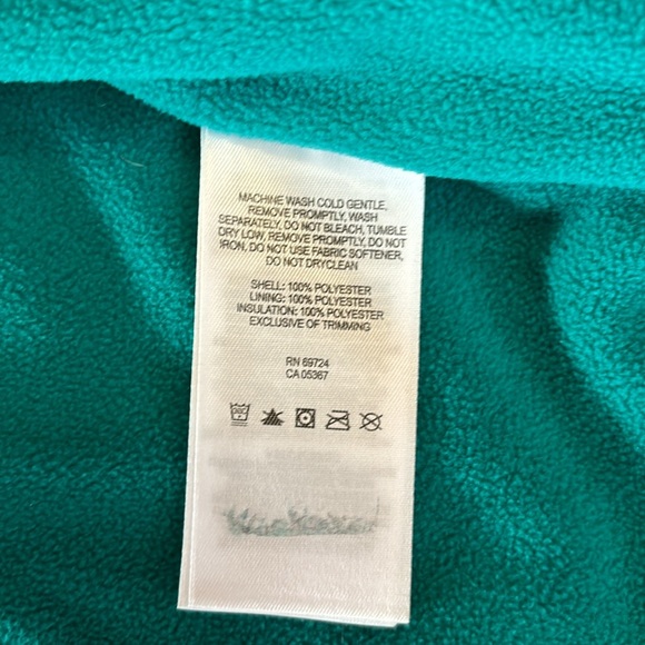 Columbia Lightweight Quilted Puffer Vest Navy/Teal Womens Size Small - Picture 6 of 7